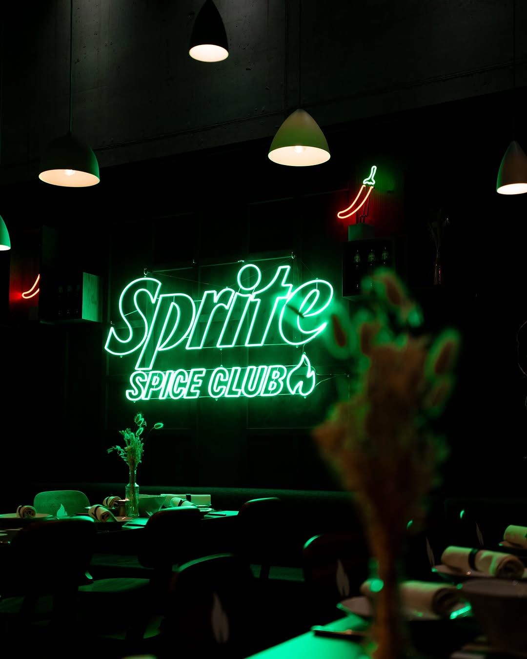 Sprite Spice Club: Wenn Neon auf Chili trifft 🌶️