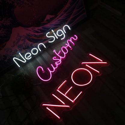 Enseigne au néon LED individuelle – Votre design, votre déclaration 