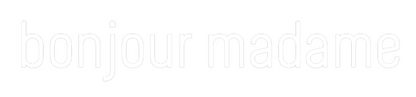 Enseigne au néon personnalisée Bonjour Madame